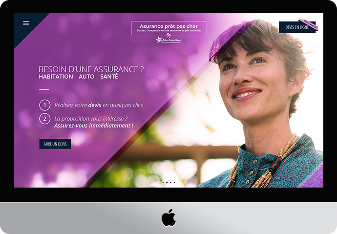 Refonte graphique du site assurance-pret-pas-cher.com